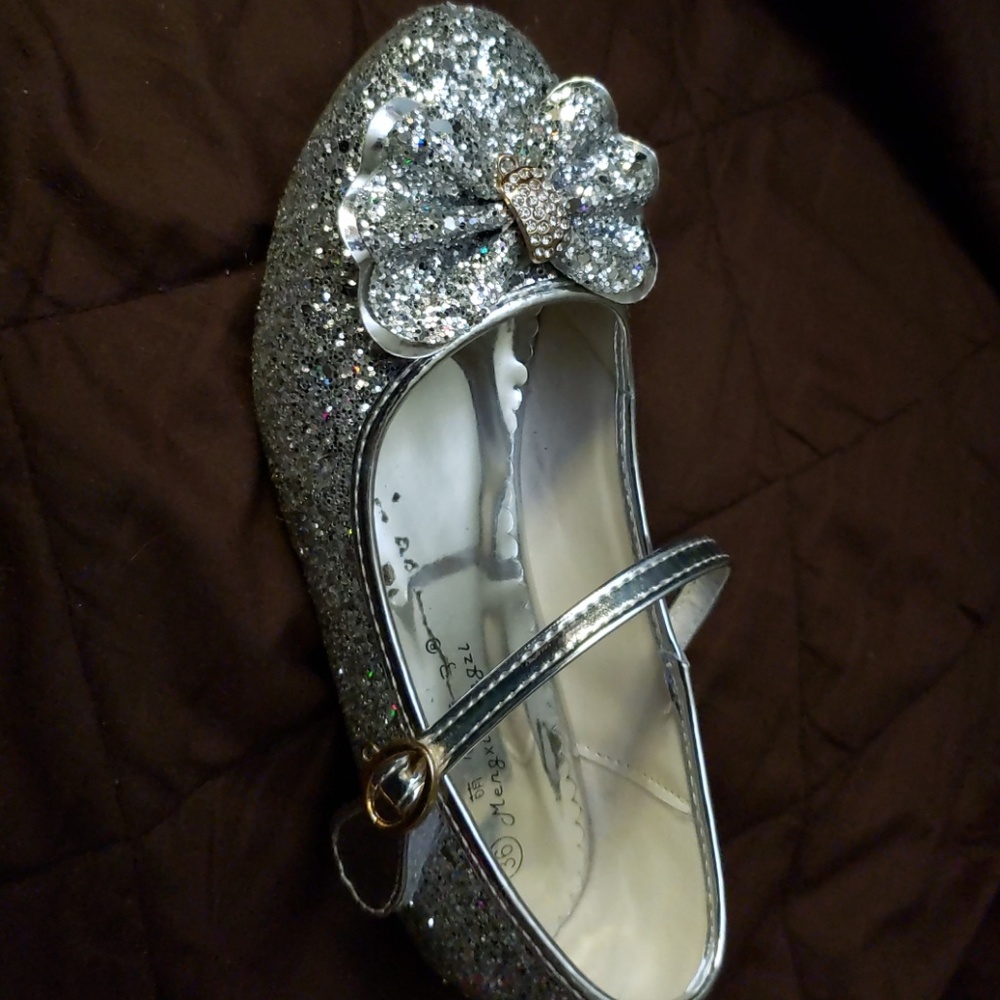 Silver heels